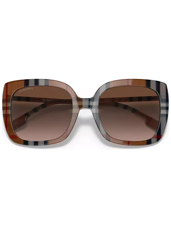 Женские солнцезащитные очки, BE4323 CAROLL Burberry — изображение 5 из 6, коричневый