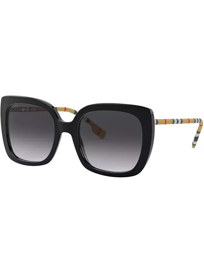 Женские солнцезащитные очки, BE4323 CAROLL Burberry — изображение 1 из 7, черный/серый