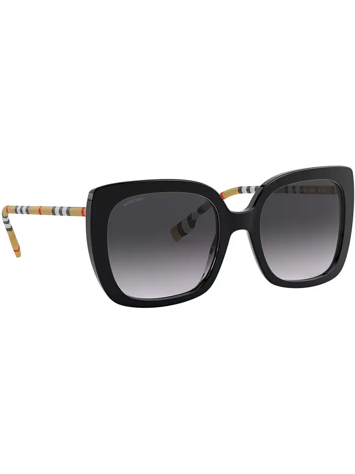 Женские солнцезащитные очки, BE4323 CAROLL Burberry — изображение 5 из 7, черный/серый