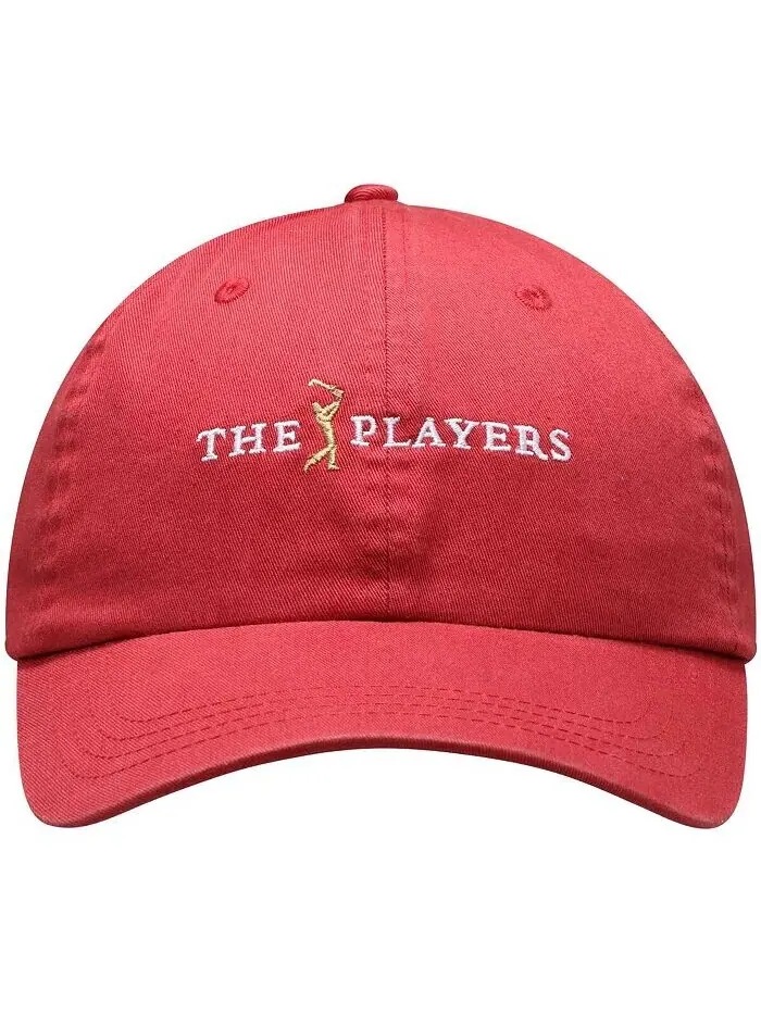 Мужская красная регулируемая кепка THE PLAYERS Newport Ahead — изображение 3 из 3, красный