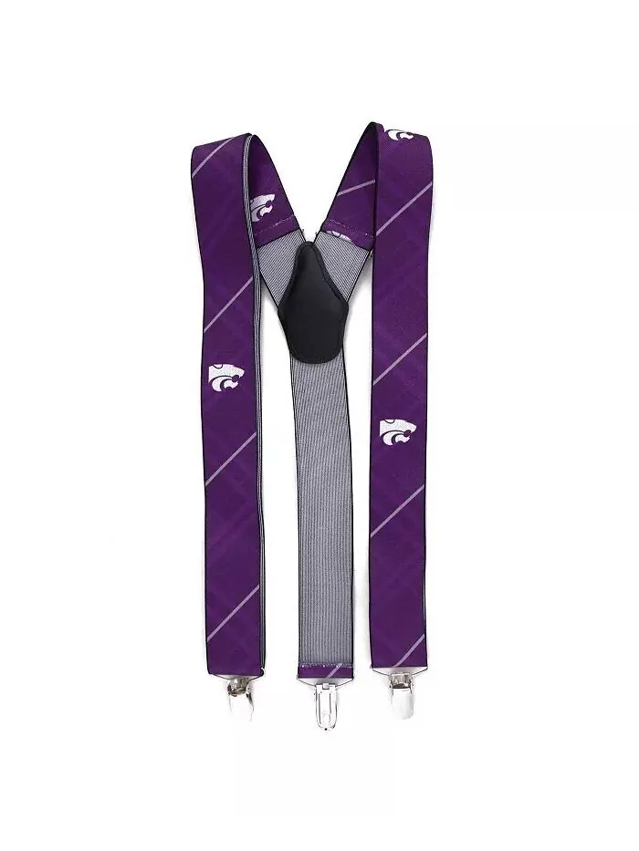 Мужские фиолетовые подтяжки Kansas State Wildcats Eagles Wings — фиолетовый