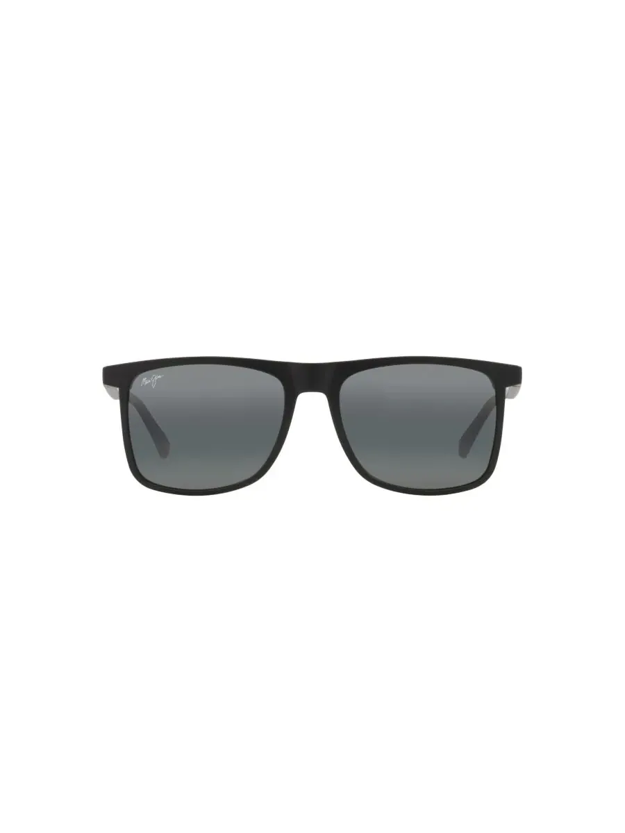 Мужские поляризованные солнцезащитные очки Makamae, MJ000747 Maui Jim — изображение 2 из 6, черный