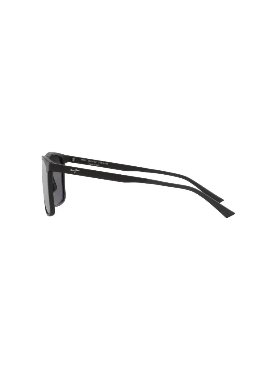 Мужские поляризованные солнцезащитные очки Makamae, MJ000747 Maui Jim — изображение 3 из 6, черный