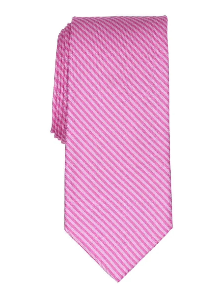 Галстук классический в полоску Galveston Striped Silk Tie Club Room
