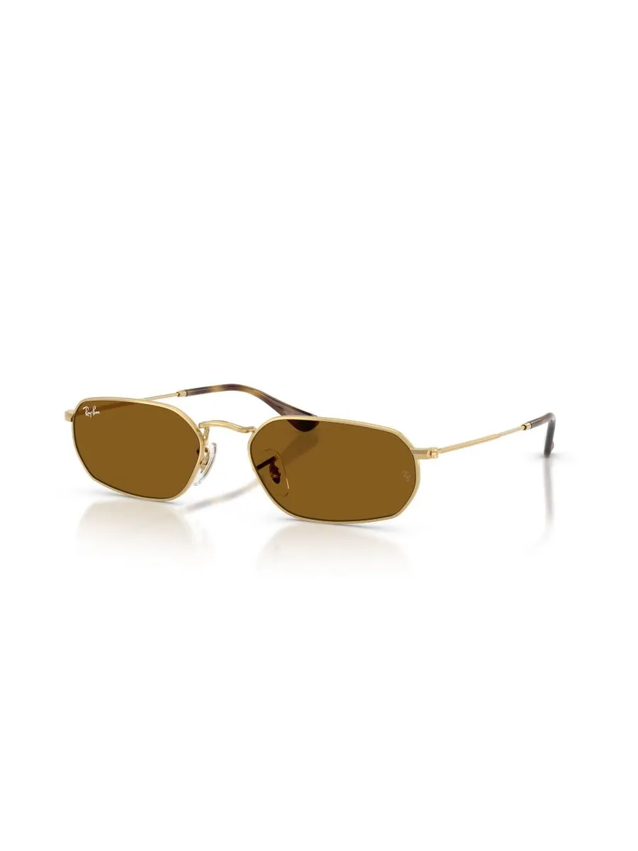 Солнцезащитные очки унисекс с геометрическим рисунком, RB3947 Ray-Ban