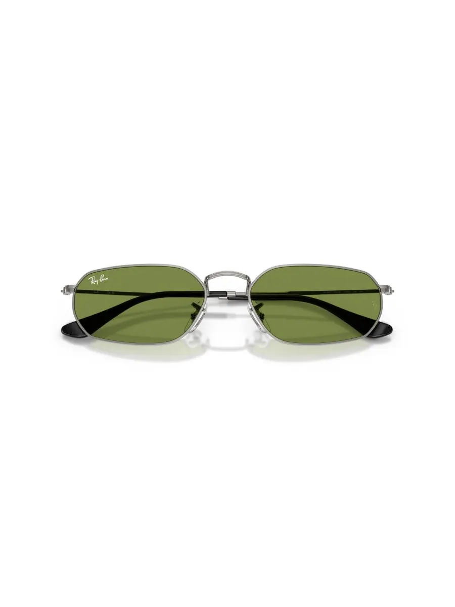 Солнцезащитные очки унисекс с геометрическим рисунком, RB3947 Ray-Ban — изображение 2 из 5, серый
