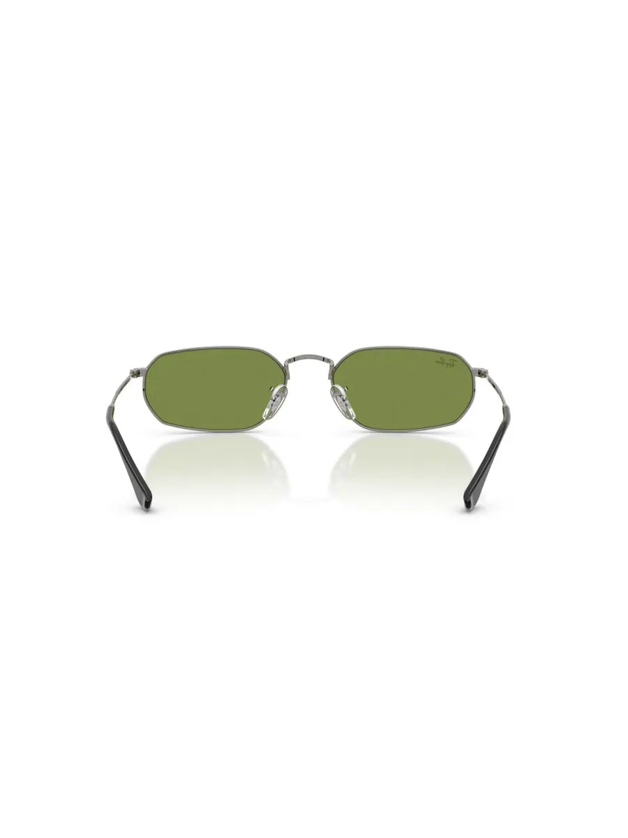 Солнцезащитные очки унисекс с геометрическим рисунком, RB3947 Ray-Ban — изображение 3 из 5, серый