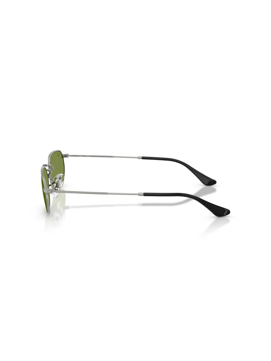 Солнцезащитные очки унисекс с геометрическим рисунком, RB3947 Ray-Ban — изображение 5 из 5, серый