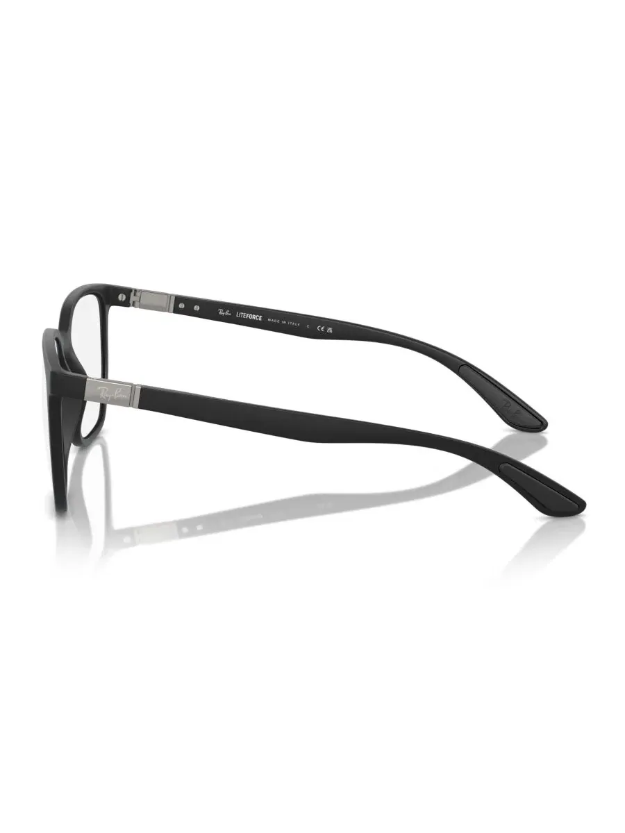 Очки для зрения с оправой из PEEK, модель RB7235 Ray-Ban — изображение 3 из 5, песочный черный