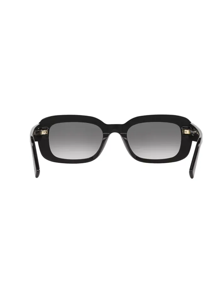 Женские солнцезащитные очки, Sl M130 Ys000525 Saint Laurent — изображение 4 из 9, черный серый