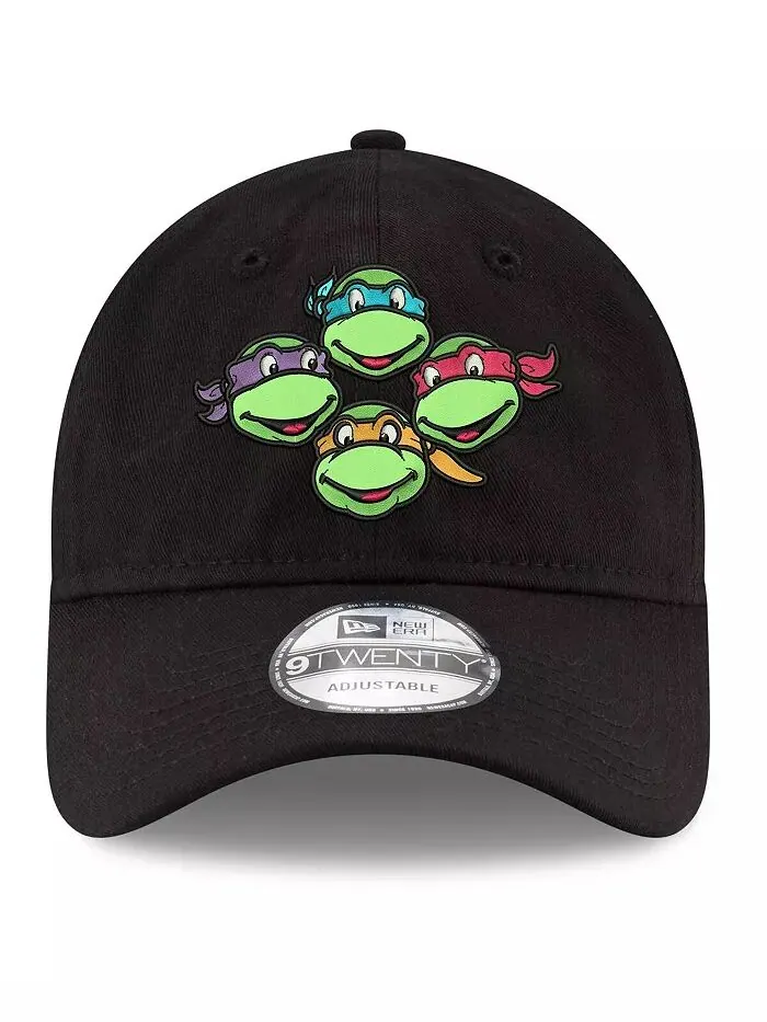 Мужская черная регулируемая кепка Teenage Mutant Ninja Turtles 9TWENTY New Era — изображение 4 из 4