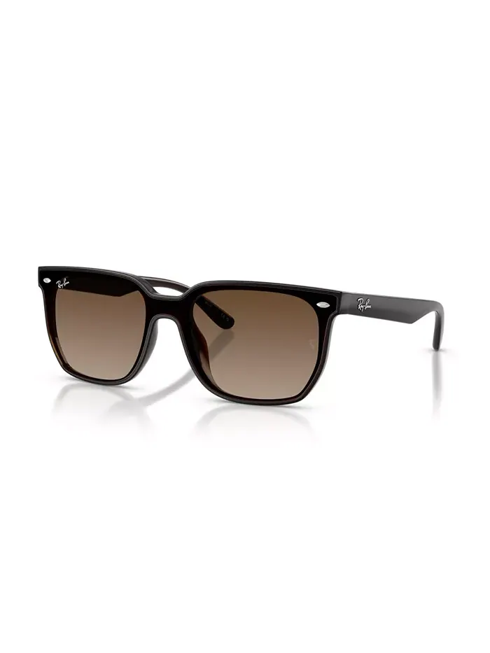 Унисекс квадратные солнцезащитные очки, RB4466D Ray-Ban — изображение 1 из 6, коричневый