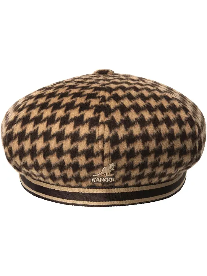 Кепка для зигзагообразной застежки Block Zig Kangol — изображение 3 из 3, коричневый