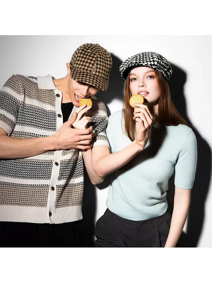 Кепка для зигзагообразной застежки Block Zig Kangol — изображение 3 из 3, белый