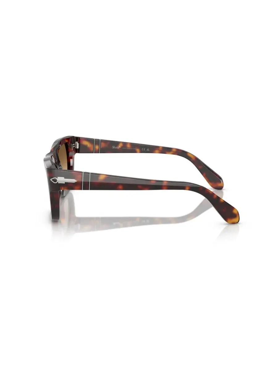 Солнцезащитные очки-бабочка Persol PO0091S — изображение 3 из 6, коричневый