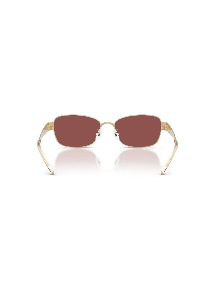Женские прямоугольные солнцезащитные очки, TY6119 Tory Burch — изображение 2 из 4, светлый золотистый