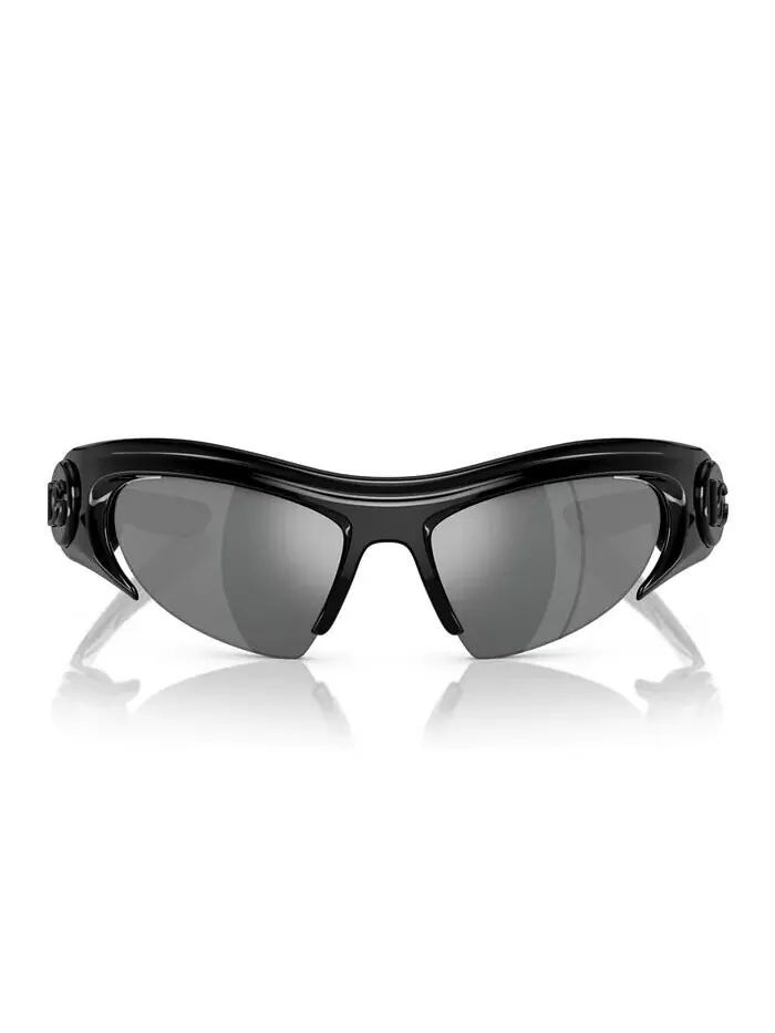 Солнцезащитные очки унисекс, зеркало DG6192 Dolce&Gabbana — изображение 2 из 5, черный
