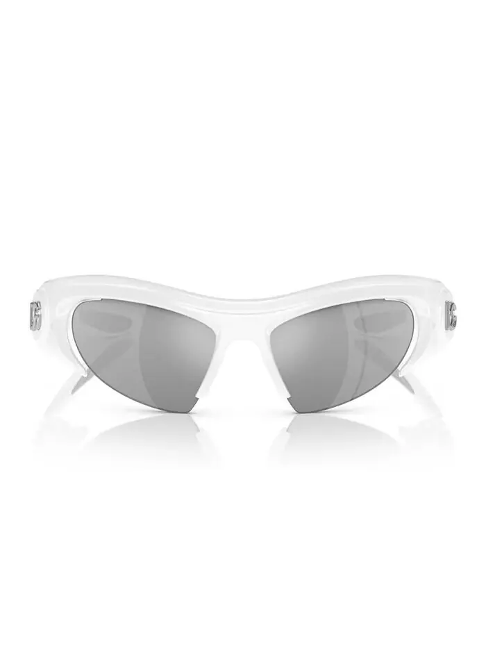 Солнцезащитные очки унисекс, зеркало DG6192 Dolce&Gabbana — изображение 2 из 5, белый