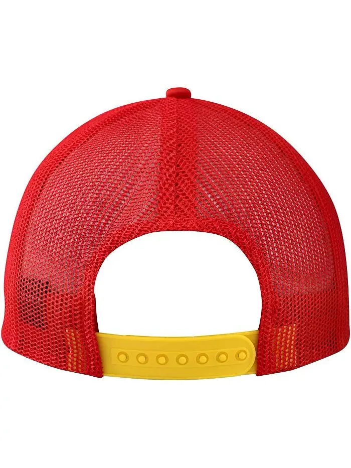 Мужская белая, красная кепка Mountain Dew Dew Crew Foam Trucker Adjustable Lids — изображение 2 из 4