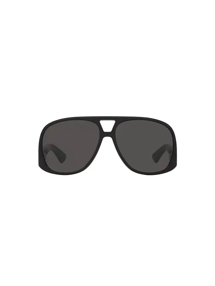 Женские солнцезащитные очки-пилот, SL 652 YS000558 Saint Laurent — изображение 2 из 5, черный