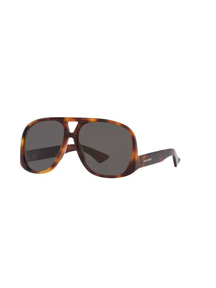 Женские солнцезащитные очки-пилот, SL 652 YS000558 Saint Laurent — изображение 1 из 4, коричневый