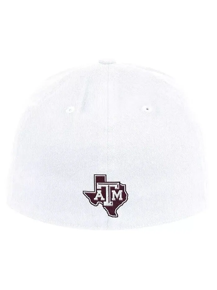 Мужская белая шляпа Texas A M Aggies Chant Flex Adidas — изображение 2 из 2, белый