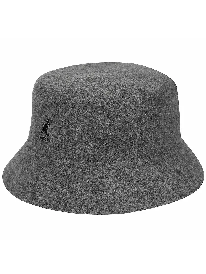 Шерстяная шапка-ведерко Lahinch Kangol — изображение 1 из 2, серый