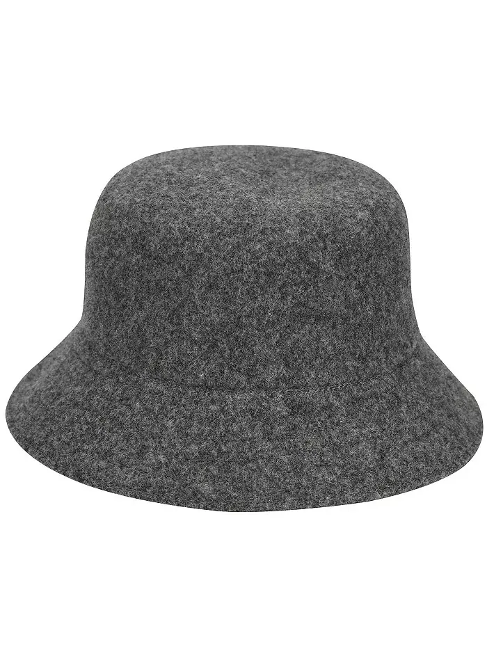 Шерстяная шапка-ведерко Lahinch Kangol — изображение 2 из 2, серый