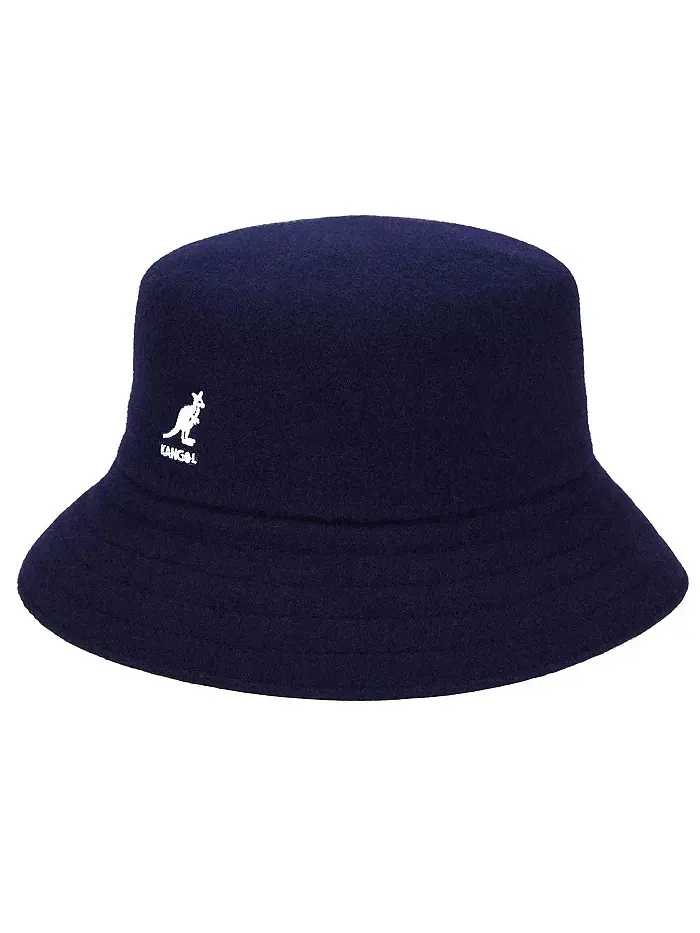 Шерстяная шапка-ведерко Lahinch Kangol — изображение 1 из 2, синий