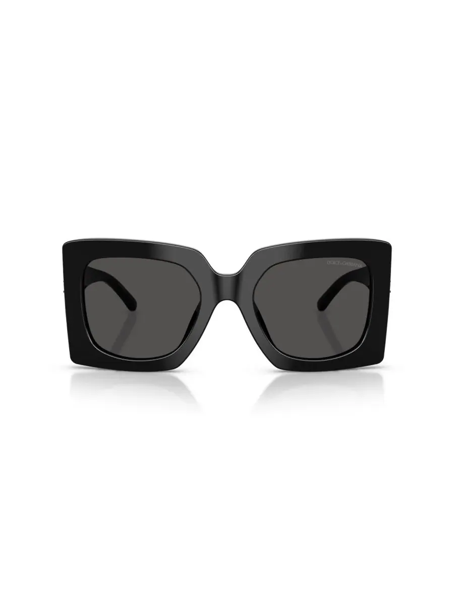 Женские квадратные солнцезащитные очки, DG4525B Dolce&Gabbana — изображение 2 из 7, черный