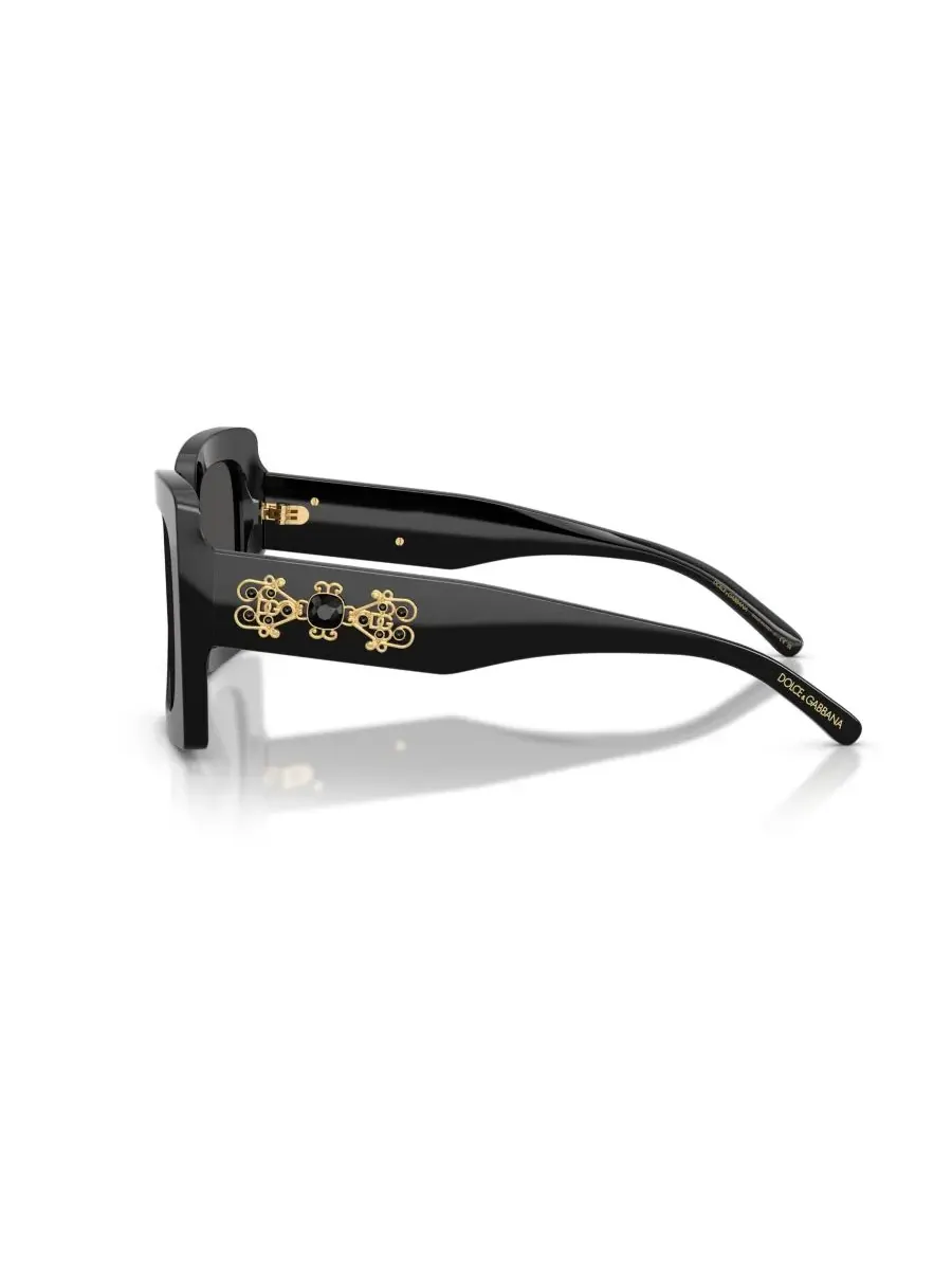 Женские квадратные солнцезащитные очки, DG4525B Dolce&Gabbana — изображение 5 из 7, черный