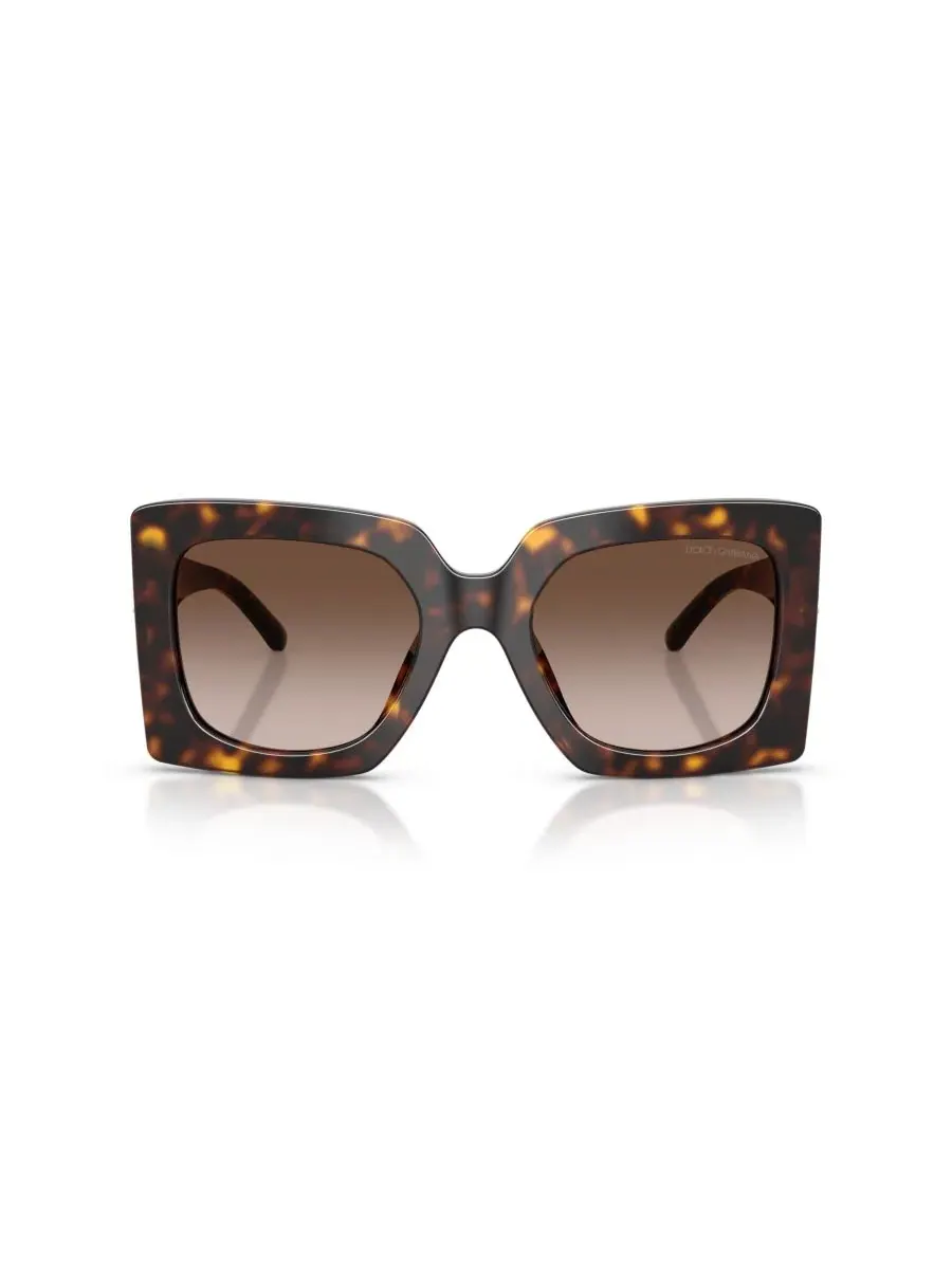 Женские квадратные солнцезащитные очки, DG4525B Dolce&Gabbana — изображение 5 из 7, коричневый