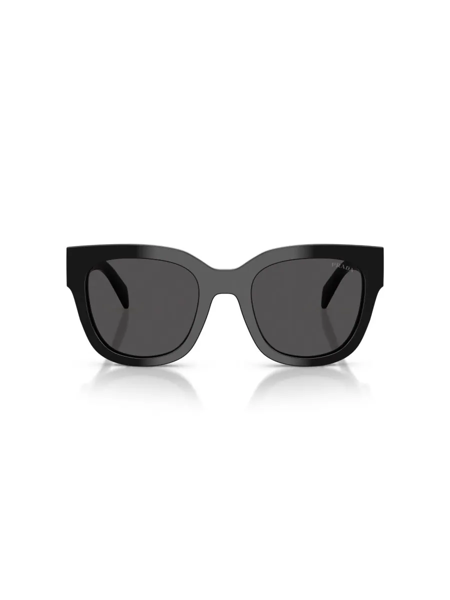 Женские квадратные солнцезащитные очки, PR C04S PRADA — изображение 2 из 5, черный