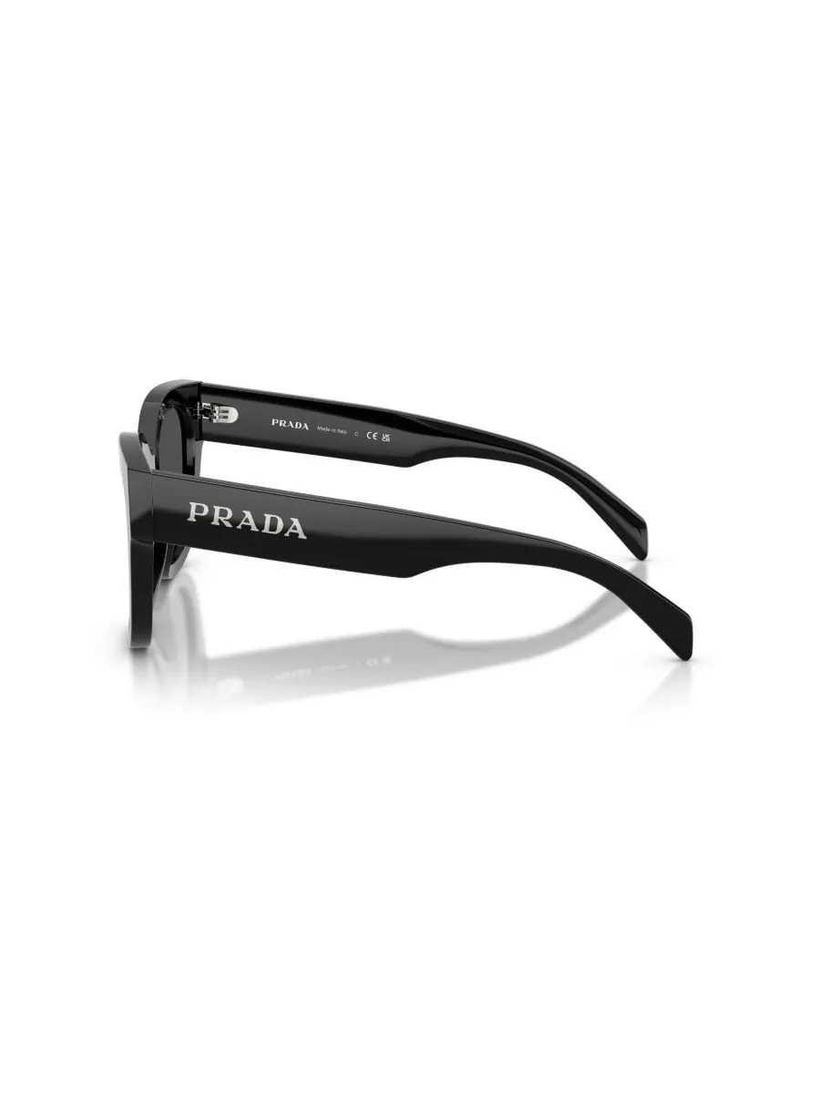 Женские квадратные солнцезащитные очки, PR C04S PRADA — изображение 3 из 5, черный