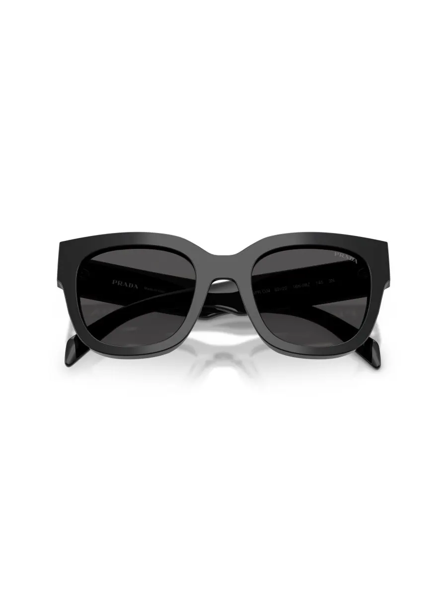 Женские квадратные солнцезащитные очки, PR C04S PRADA — изображение 5 из 5, черный