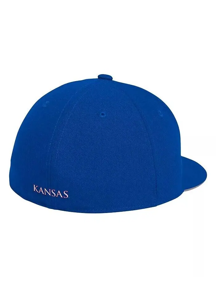 Мужская бейсбольная кепка Royal Kansas Jayhawks On-Field adidas — изображение 2 из 2