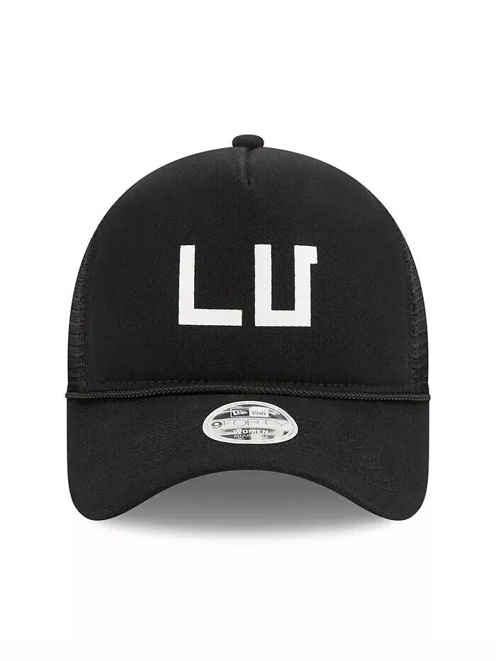 Женская черная регулируемая кепка Las Vegas Raiders Mc Gee Trucker 9FORTY New Era — изображение 3 из 3, черный