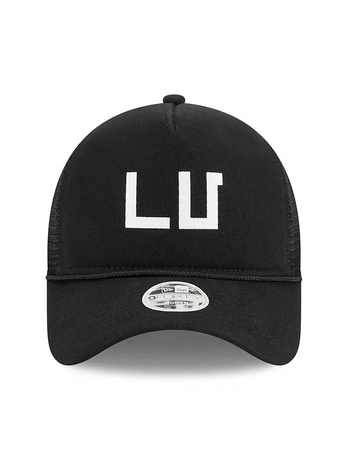 Женская черная бейсболка Las Vegas Raiders McGee Trucker 9FORTY с регулируемой застежкой New Era — изображение 3 из 3