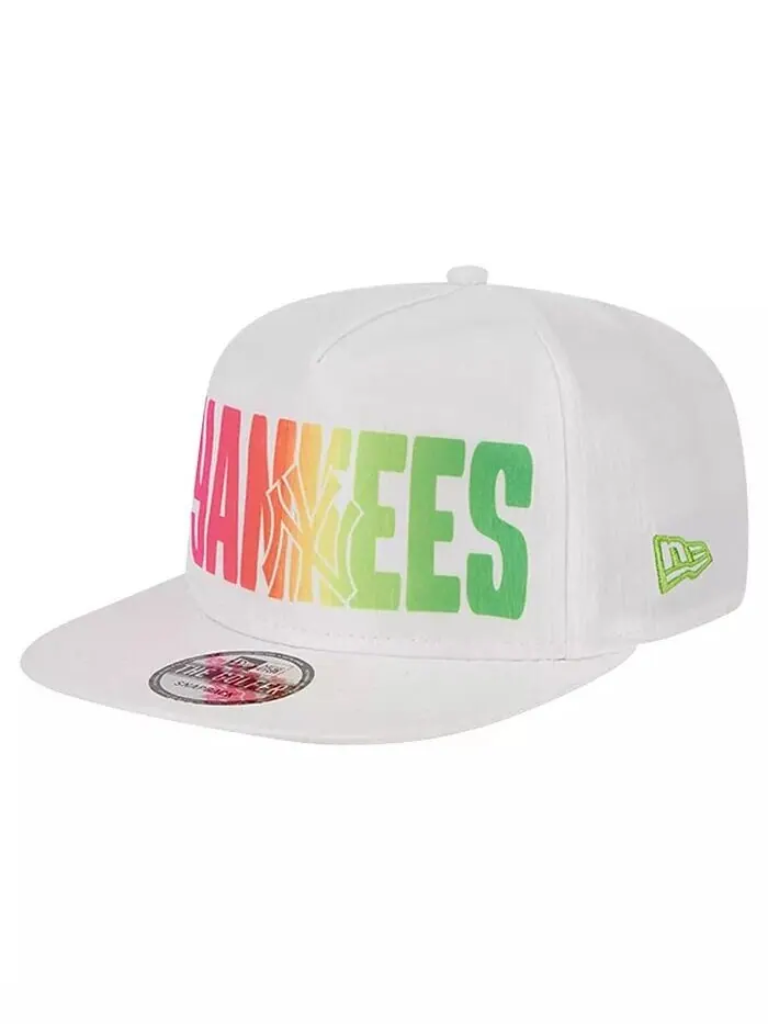 Мужская белая кепка для гольфа New York Yankees Spring Spectrum Snapback New Era — изображение 1 из 4, белый