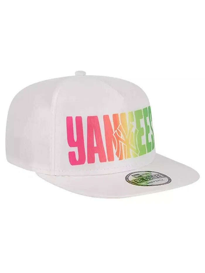 Мужская белая кепка для гольфа New York Yankees Spring Spectrum Snapback New Era — изображение 2 из 4, белый
