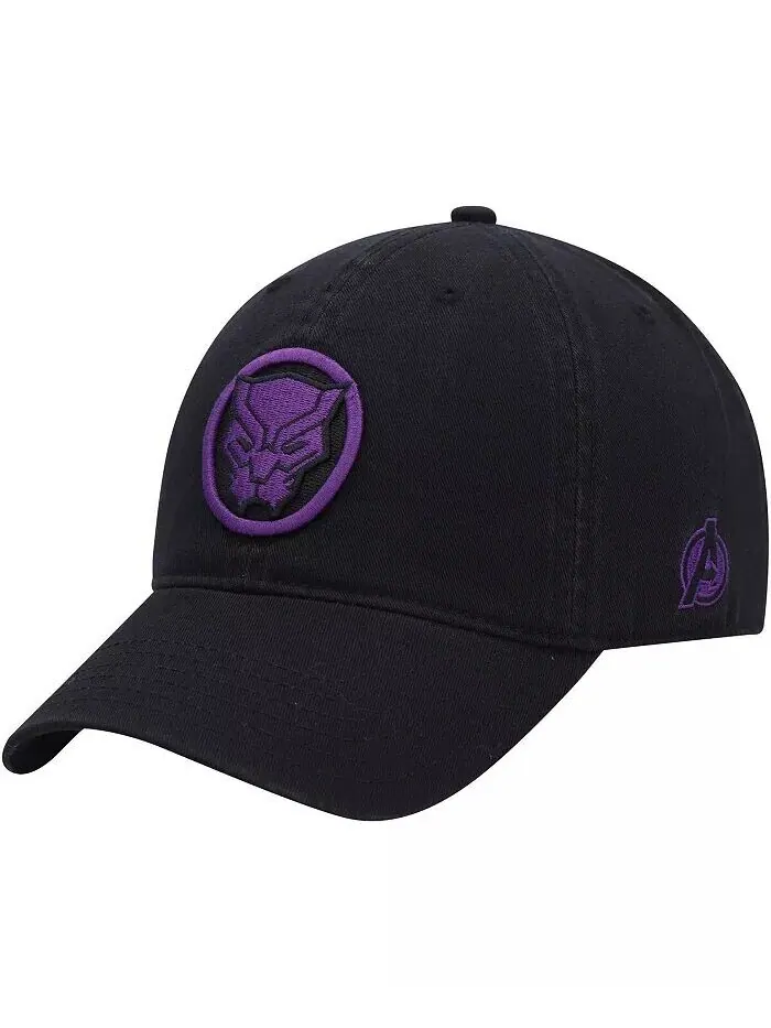 Мужская регулируемая шляпа Black Panther Dad Marvel — черный