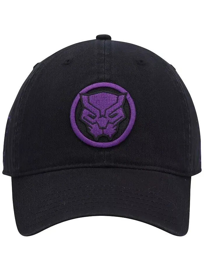 Мужская регулируемая шляпа Black Panther Dad Marvel — изображение 2 из 4, черный