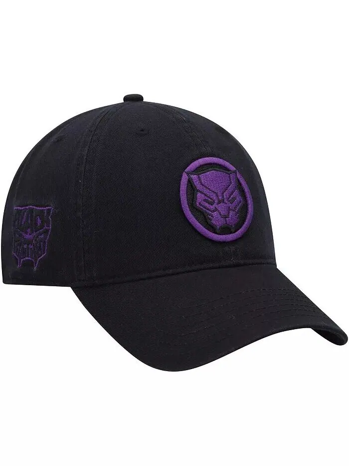Мужская регулируемая шляпа Black Panther Dad Marvel — изображение 3 из 4, черный