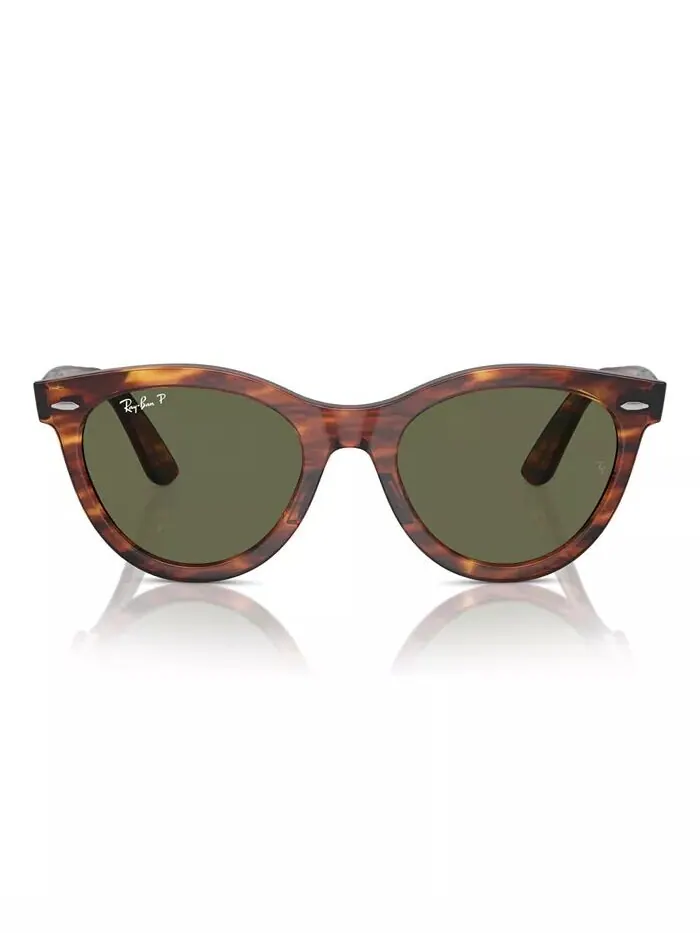 Поляризованные солнцезащитные очки унисекс Wayfarer Way, RB2241 Ray-Ban — изображение 2 из 6, коричневый