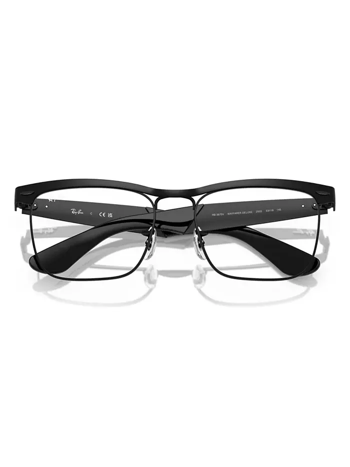 Унисекс очки Wayfarer Deluxe Optics, модель RB3875V Ray-Ban — 6
