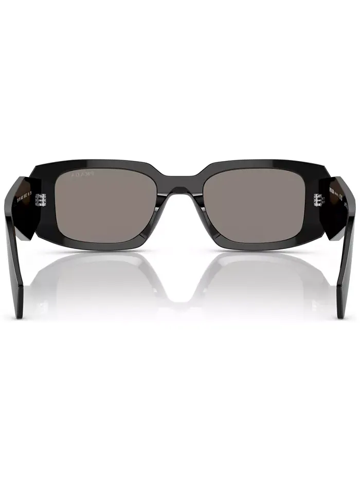 Солнцезащитные очки женские прямоугольные Symbole, модель PR 17WS PRADA — изображение 4 из 6, черный