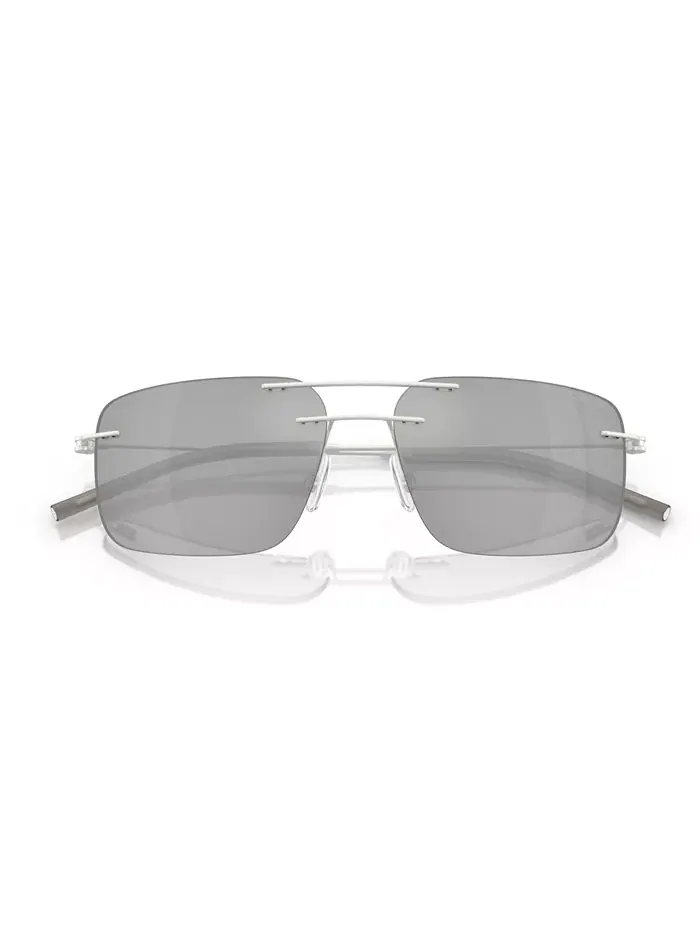 Унисекс солнцезащитные очки, Doppler ME4003 Moncler — изображение 4 из 10, серебристый