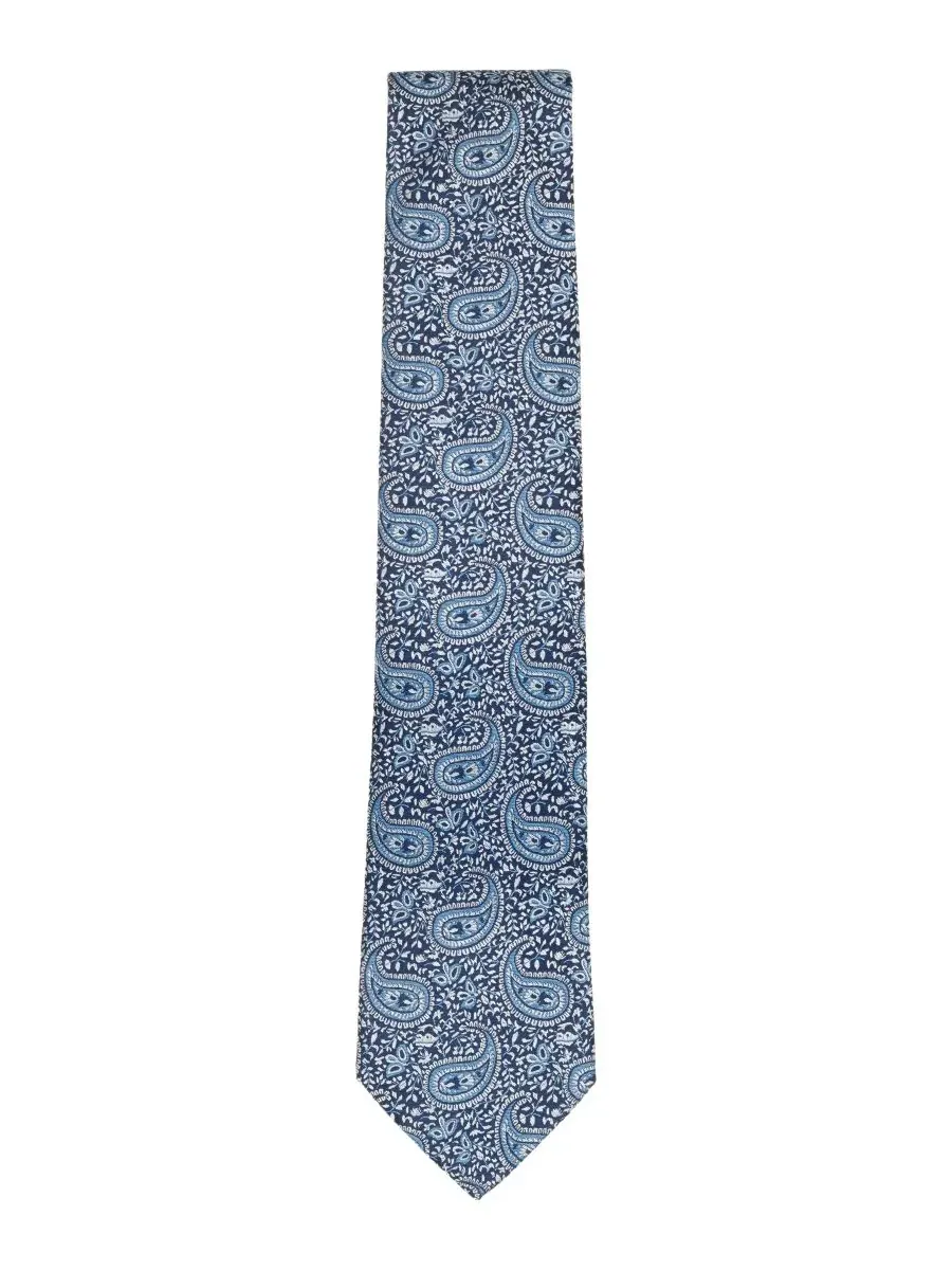 Мужской галстук Luma Paisley Michael Kors — изображение 2 из 3, синий