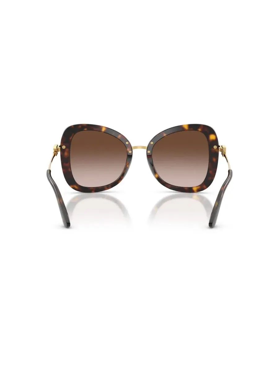 Солнцезащитные очки-бабочка Dolce&Gabbana DG4535 — изображение 2 из 6, коричневый