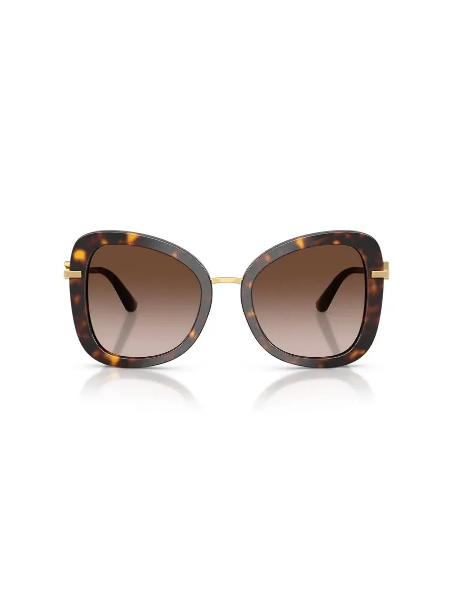 Солнцезащитные очки-бабочка Dolce&Gabbana DG4535 — изображение 3 из 6, коричневый